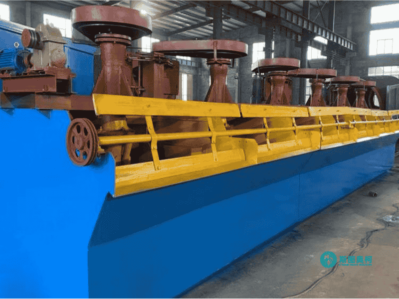 Flotation machine working principle diagram