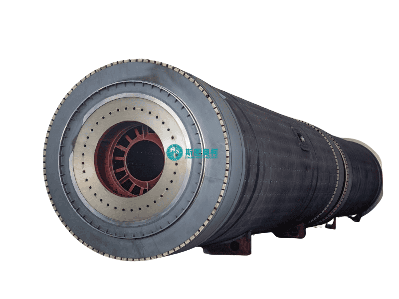 Cement mill for clinker and cement powder grinding