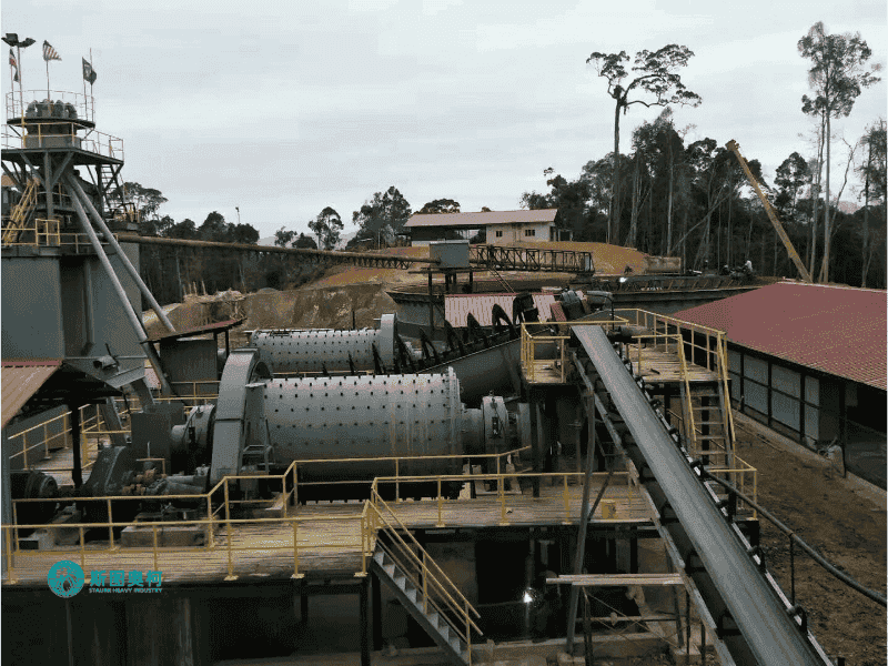 Energy saving ball mill for gold ore grinding