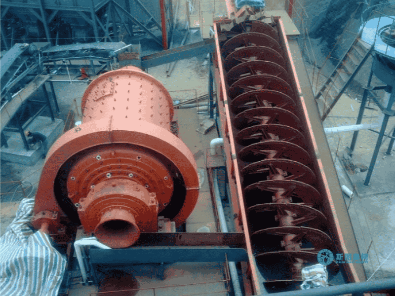 Spiral classifier for ore grinding classification
