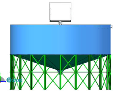 High efficiency thickener with higher underflow density