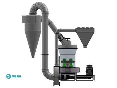 Raymond mill with precise powder grading