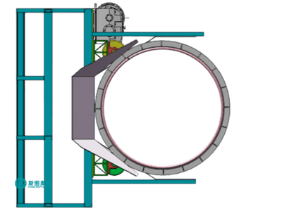 Trommel screen with adjustable separation