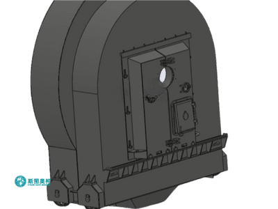 Rotary kiln with heat recovery system