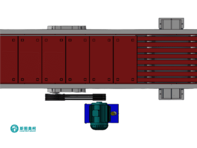 Energy-efficient vibrating feeder for mining and quarry plants