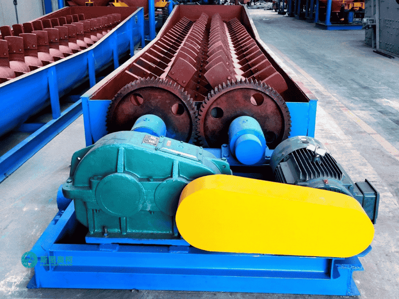 Log washer working principle diagram