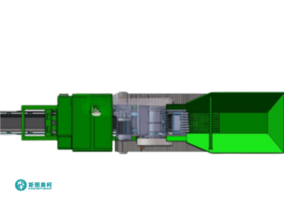 Mobile crushing station for on-site crushing