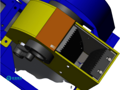 Laboratory jaw crusher with low contamination crushing