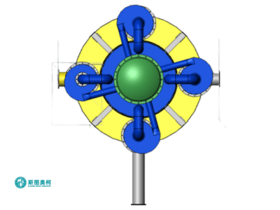 Hydrocyclone with low-maintenance design