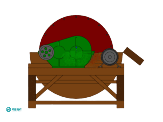 Magnetic separator with low-maintenance design