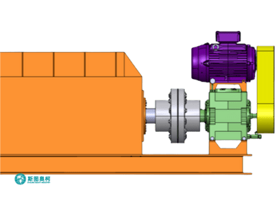 Energy-efficient roller crusher