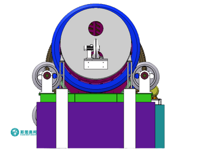 Rotary dryer with robust drum construction