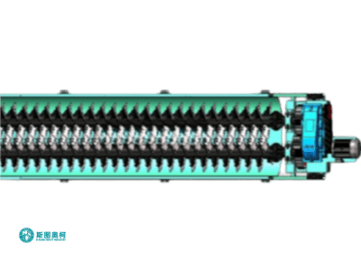 Log washer with large washing capacity