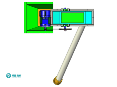 Bucket elevator with large conveying capacity