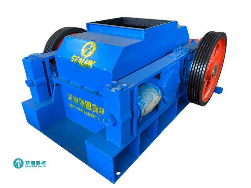 Roller crusher working principle diagram