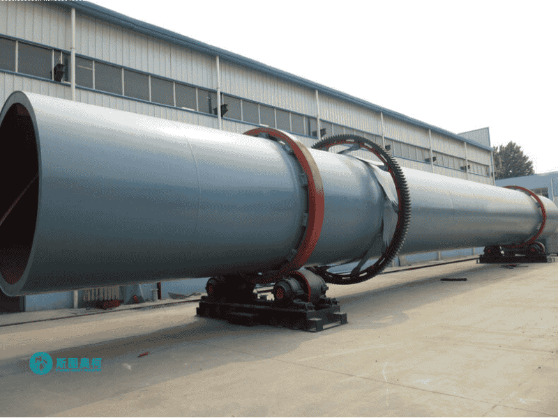 Rotary dryer working principle diagram