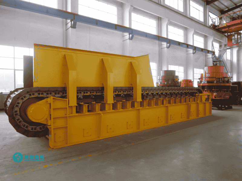 Apron feeder working principle diagram