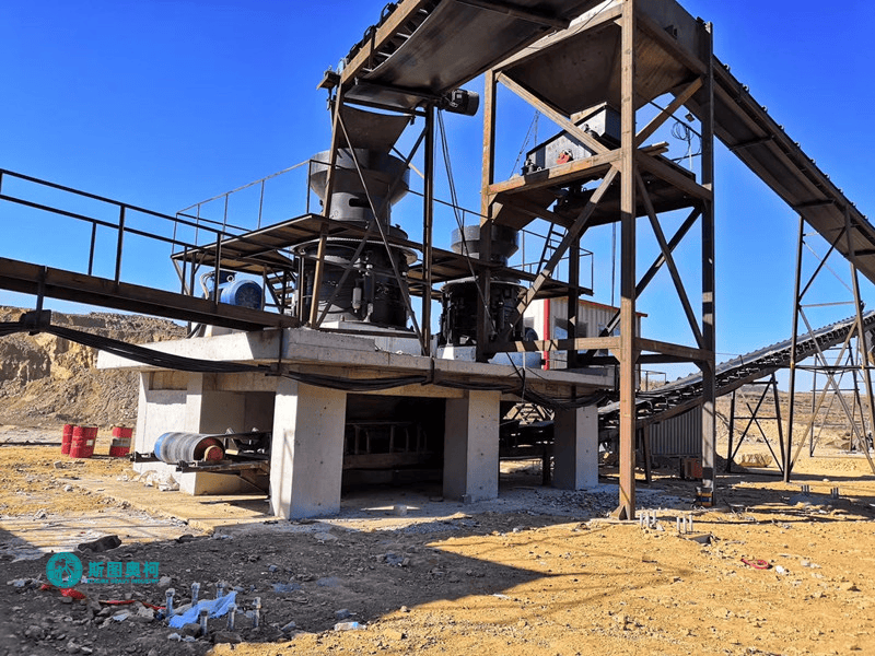Cone crusher for quarry crushing plant