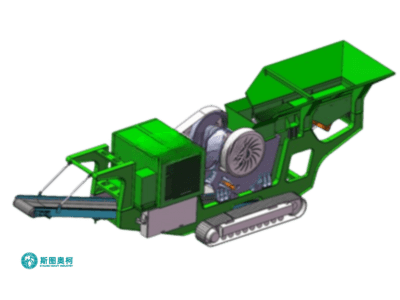 Mobile crushing station with high mobility