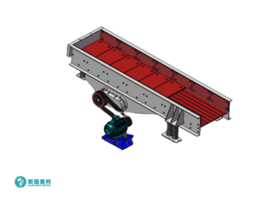 Vibrating feeder with precise feeding control