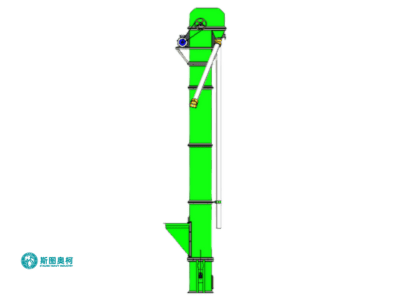 Bucket elevator with high lifting efficiency