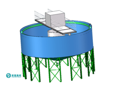 High efficiency thickener with faster processing