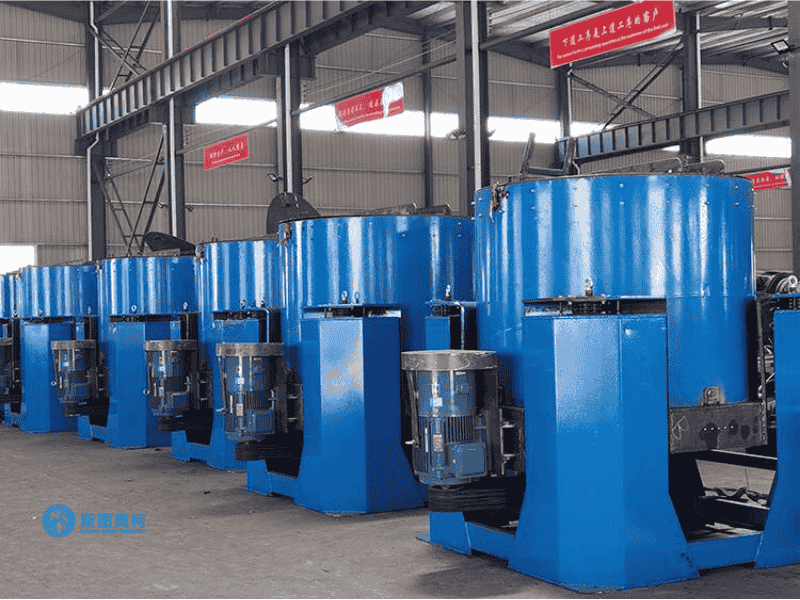 Gold concentrator working principle diagram