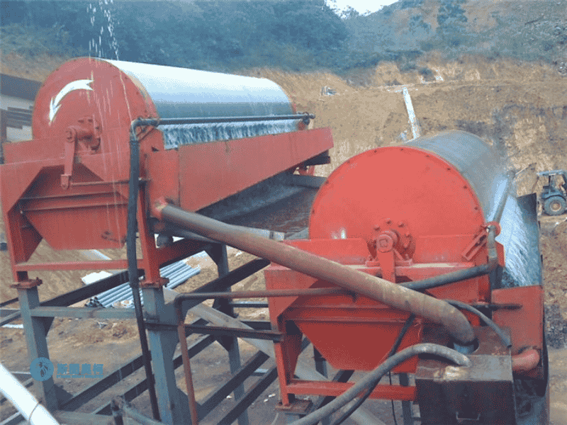 Magnetic separator for iron ore processing