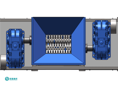 Shredder machine with robust durability