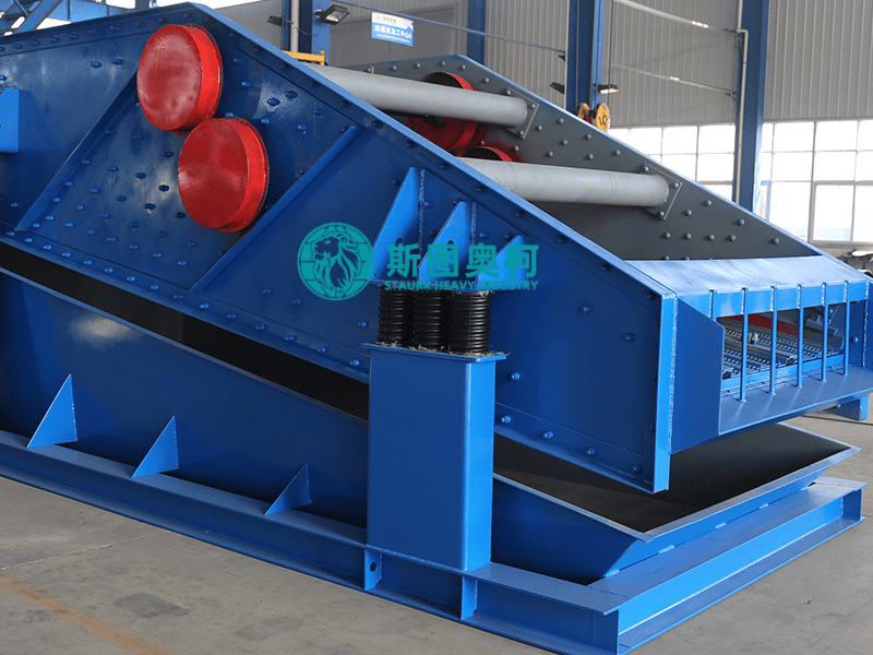Working principle of Dewatering Screen